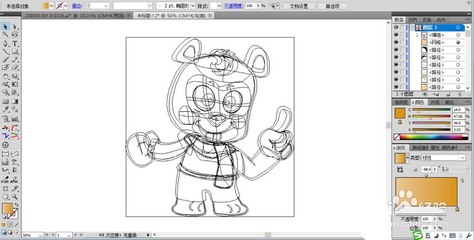 從概念到屏幕 數字動漫中開心小熊角色設計全流程